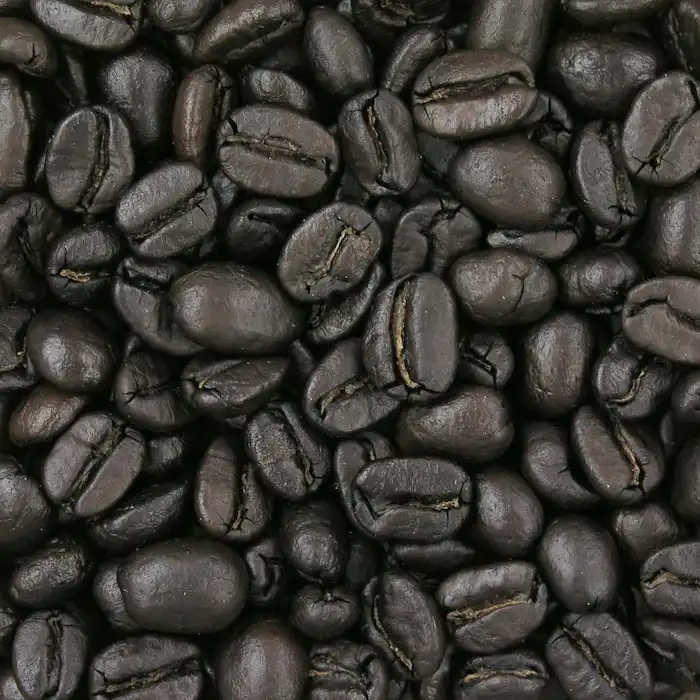極深煎りのコーヒー豆
