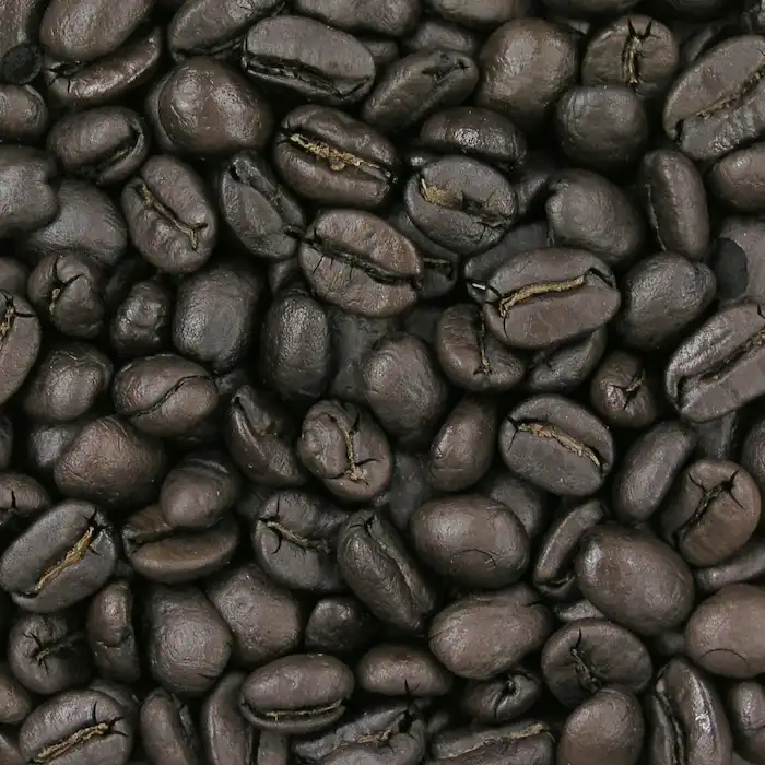 深煎りのコーヒー豆
